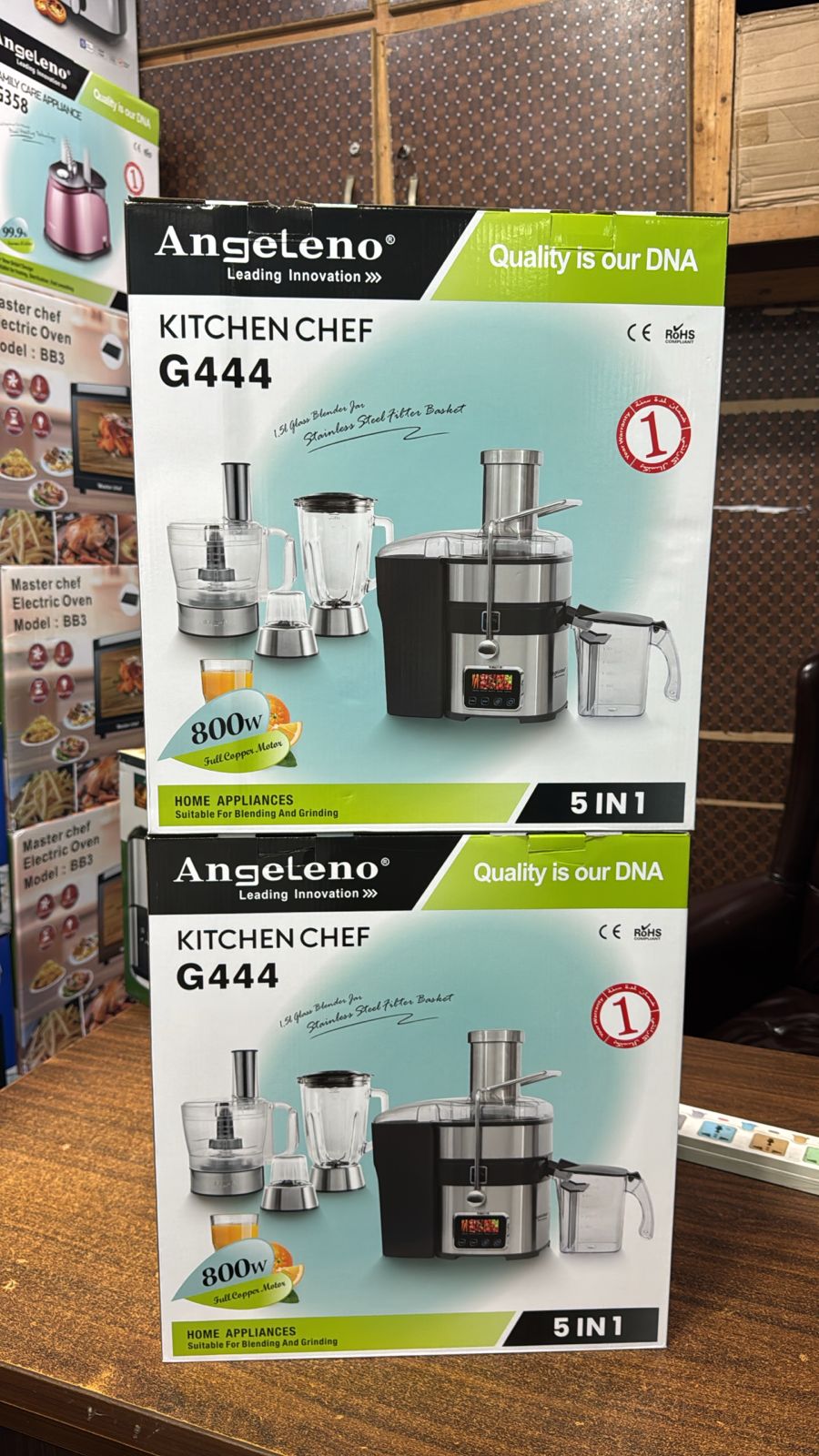 American Multifunction 11 in 1 Centrifugal Juicer Machine Stainless Steel Juice Extractor with Food Grinder & Smoothie Blender & Meat Chopper Citrus & Vegetable Cutters