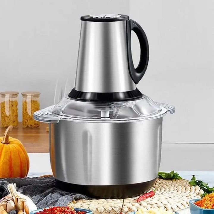 BRAUN Multi Functions Meat Chopper 5L Steel Bowl 6 Blades - 1000W
