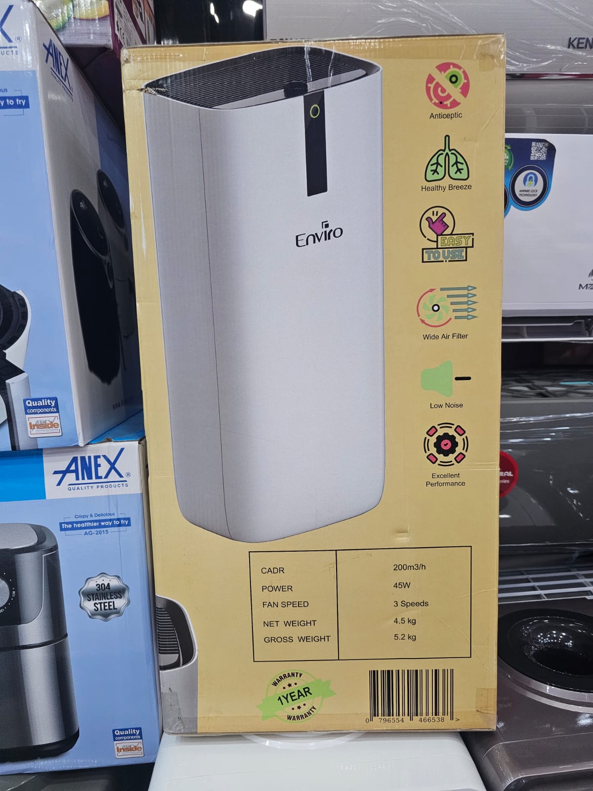 Original Enviro Air Purifier 45W EAP-2000 | Air Scrubber