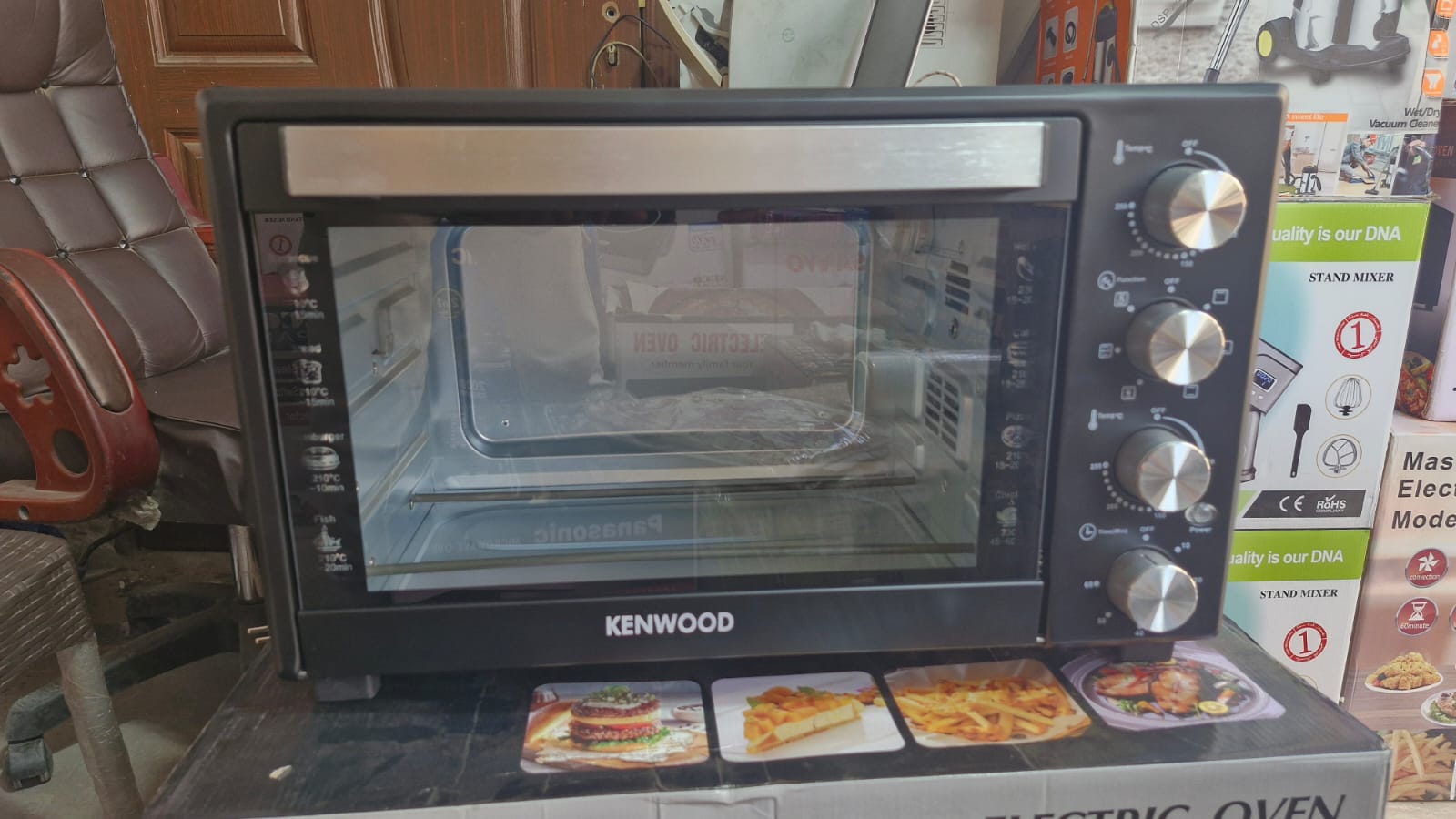 Kenwood 40 Liter Electric Baking Oven With Air Fryer Fan & Lamp