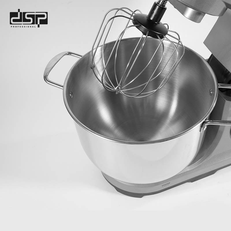 DSP KM3059 Stand Mixer 2000W 10L Multi Speed Adjustment 3 Agitator Dough Mixer with Function Cover, Anti-slip Foot Pad Design