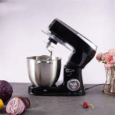 8 Liter DSP KM3051 1500W Stand Mixer 6 Speed Adjustment Dough Mixer with Anti-slip Foot Pad Design for Mixing Cake, Cookie Dough, Fudge