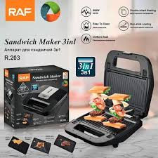 RAF 3 in 1 Sandwich Maker R.203