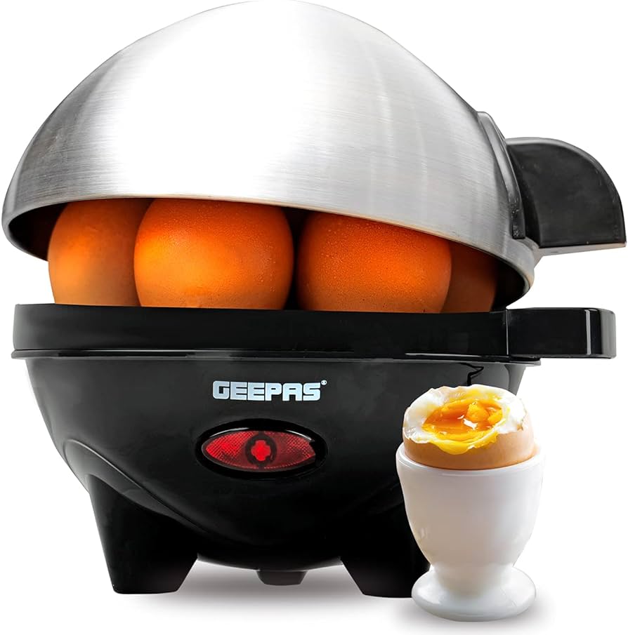 Geepas Electric Egg Boiler 7pcs, GEB63032UK