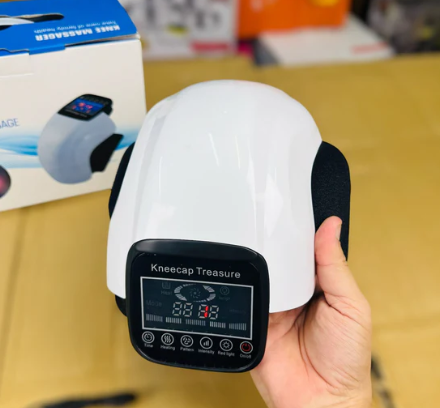Rechargeable Knee Massager, with Heating and Vibration Large LED Screen