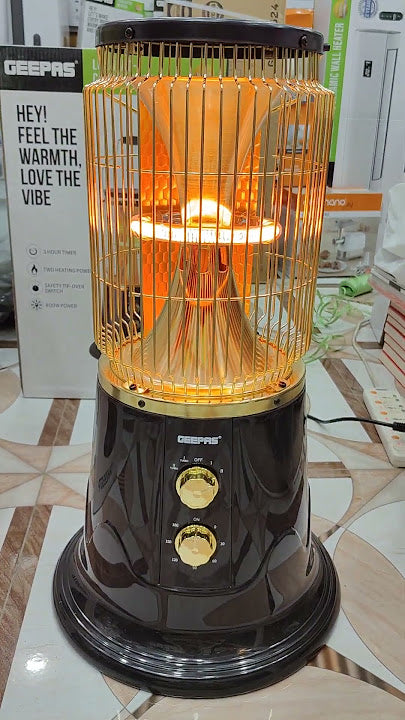 Geepas Carbon Fiber Heater 800W GRH28597P