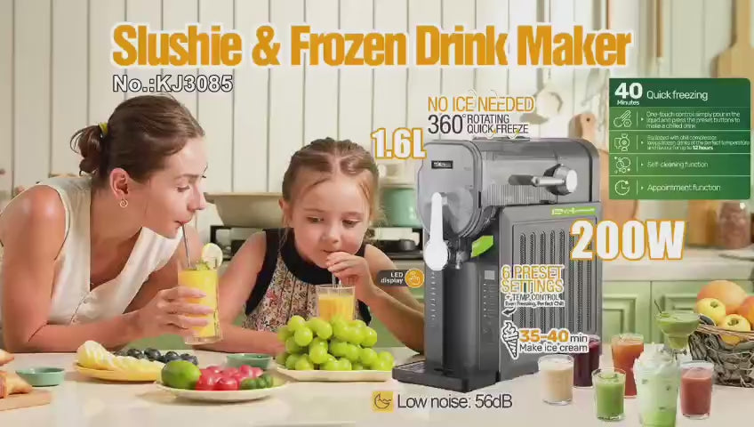 DSP Slushie & Frozen Drink Maker, Ice Cream Maker