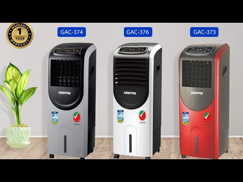 Geepas GAC374 – AC Cum Big Size Air Cooler With Remote & LED Screen Control