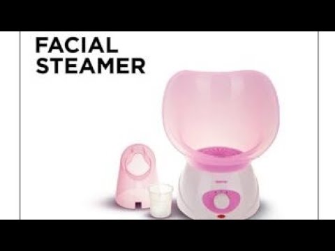 Geepas Facial Steamer GFS8701 | Includes 1pc Face Mask, Nose Mask, Measuring Cup | Steamer for Face, Nose, Cold