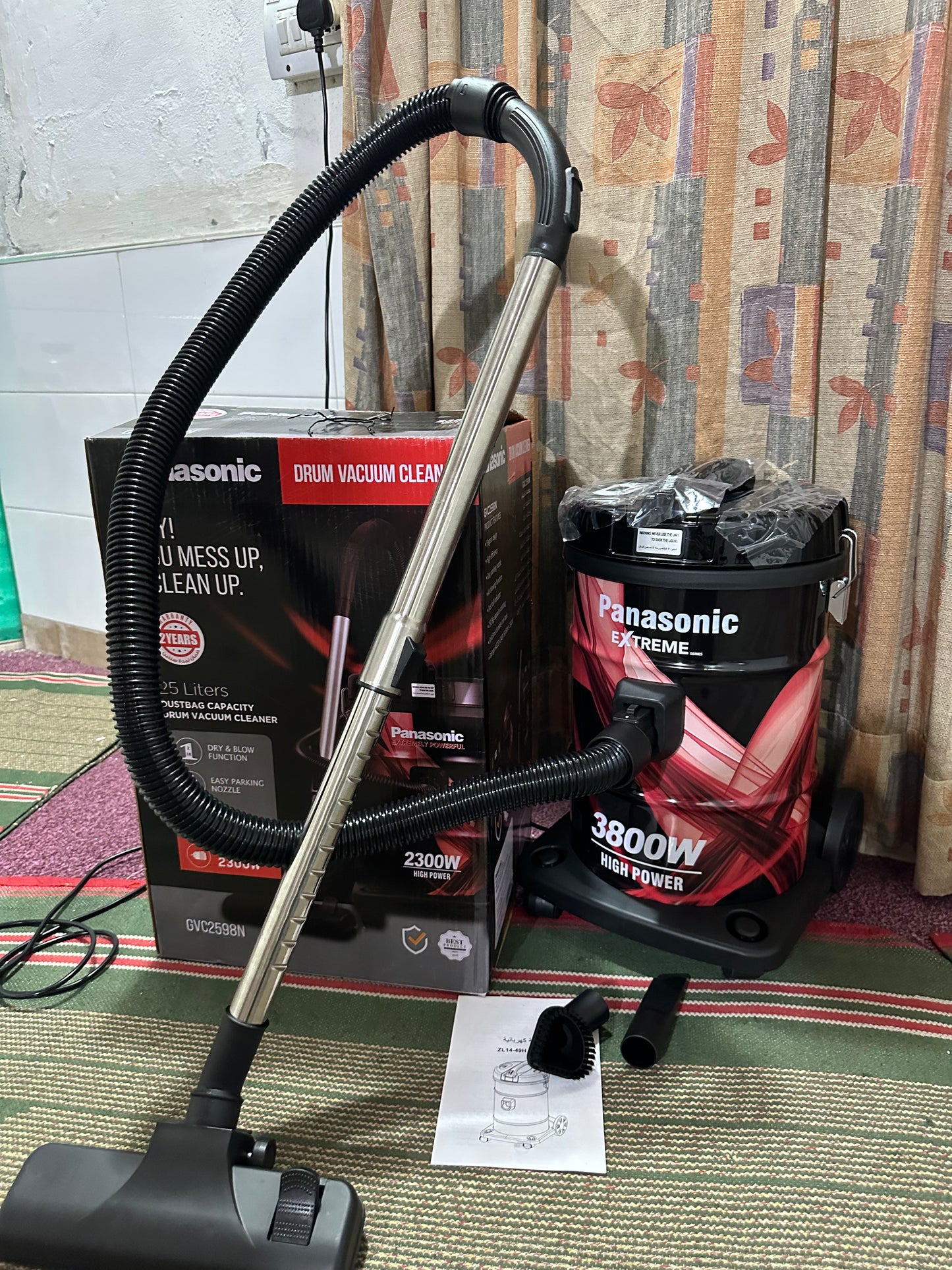 Panasonic Vacuum Cleaner 25 Liter