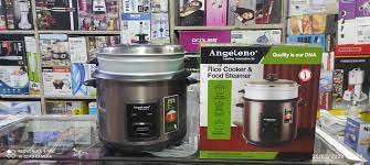 Angeleno G1028 Electric Rice Cooker With Steam Layer