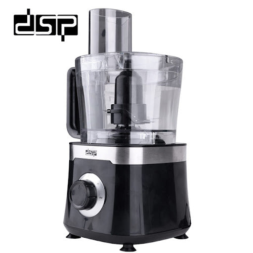 DSP 4 In 1 Food Processor and Cutting Kit, Instant Chopper Mix Nuts - Black - KJ3041