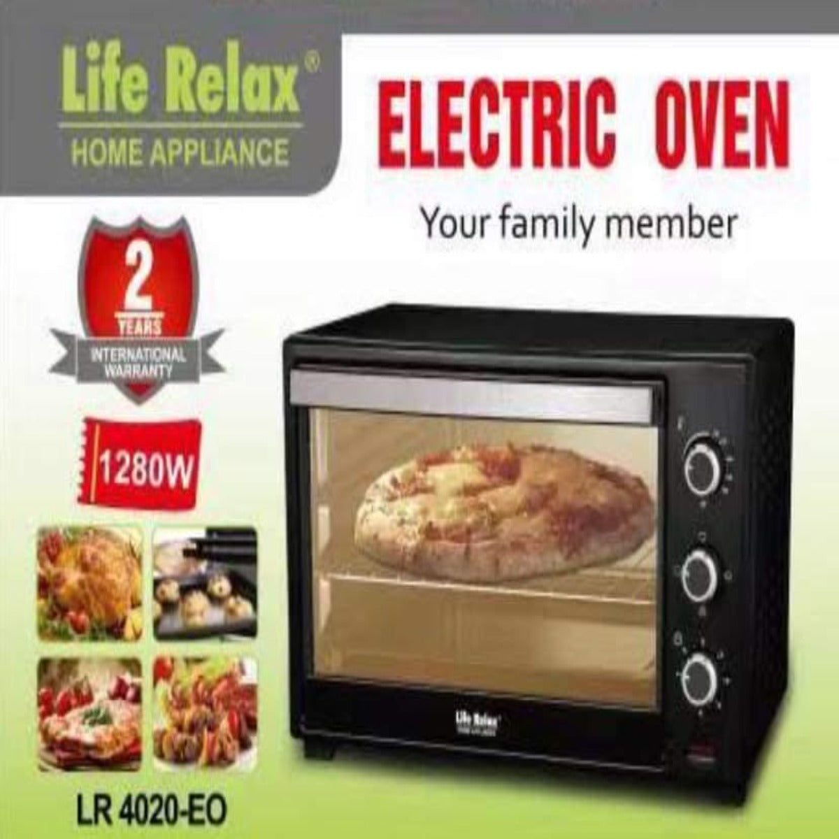 24 Liter German Electric Oven LR4020