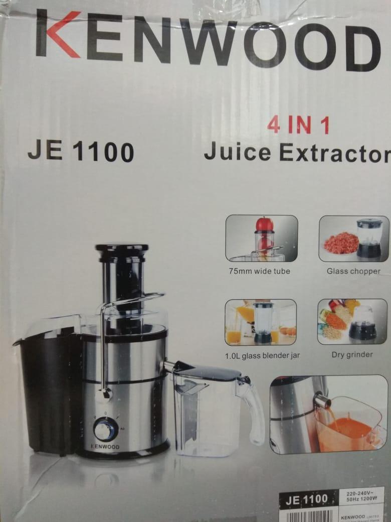 Kenwood 4 In 1 Juicer, Blender, Grinder And Chopper Mincer JE 1100