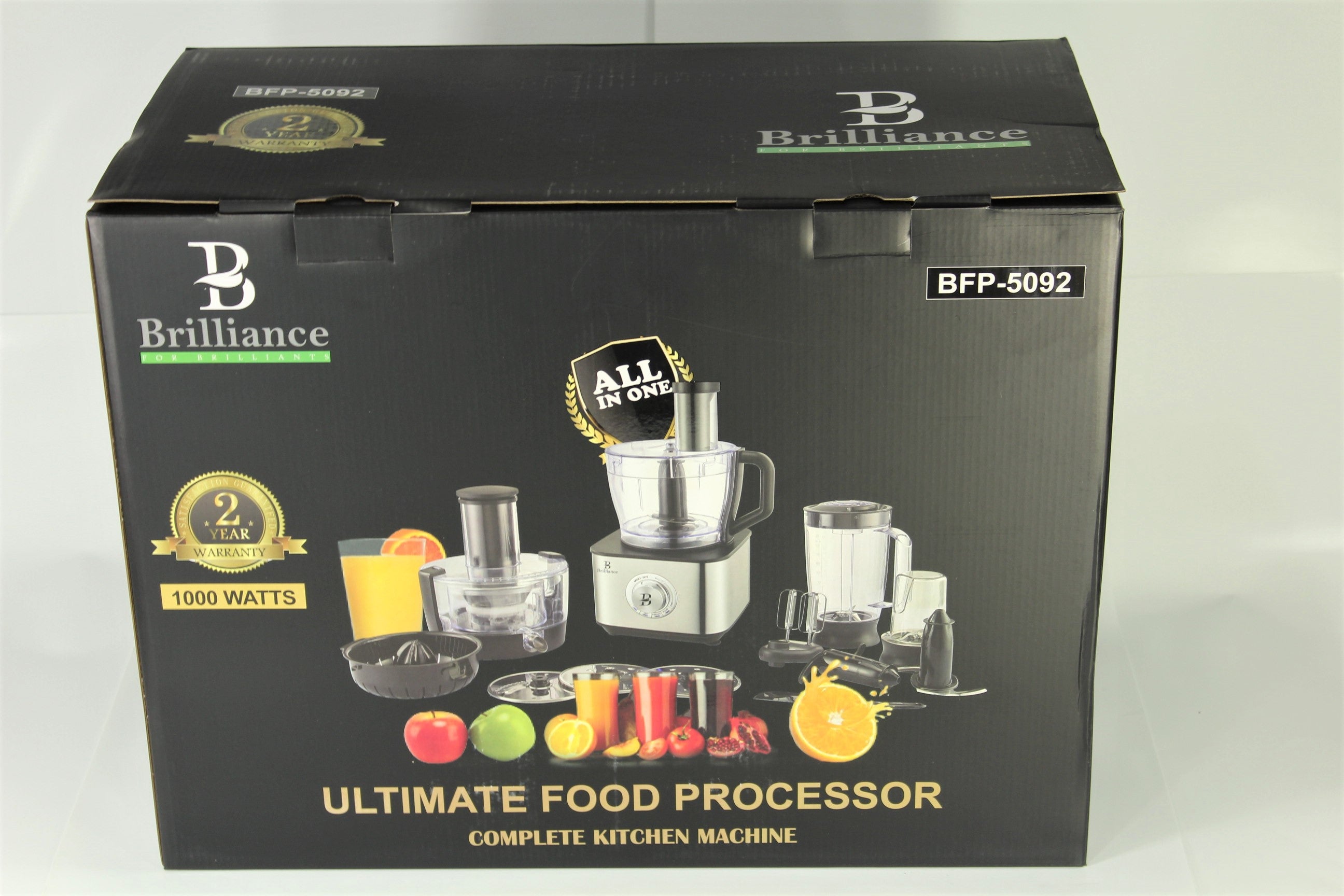 Imported 1000W Orignal Turkish 11 in 1 Food Processor / Complete Food Factory