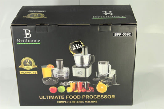 High quality 1000W powful 11 in 1 unique design food processor