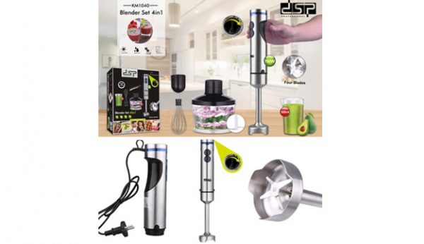 DSP KM1040 4 In 1 Blender Set 700W electric hand blender Juicer Portable Blender set
