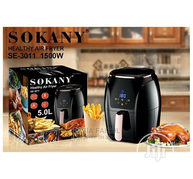 SOKANY Healthy Air Fryer Multi-Functional Digital 5 Liter SE-3011 Oil-Free Intelligent Control 1500W