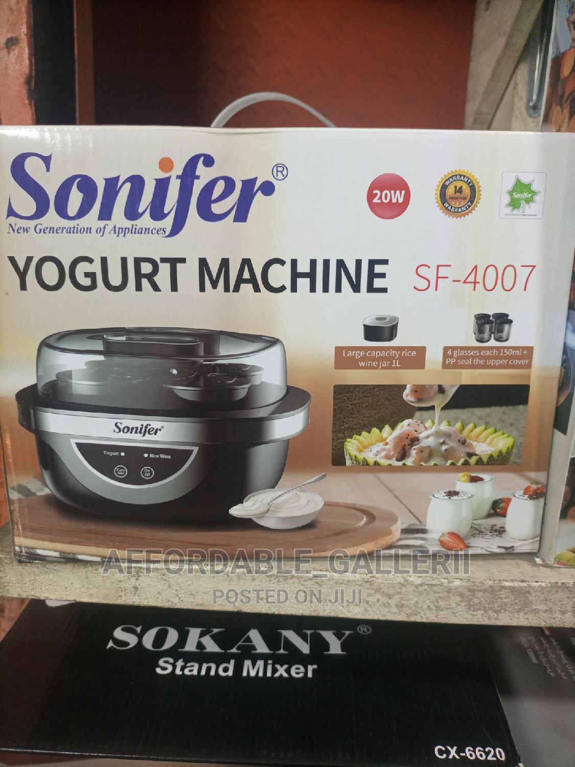 Sonifer Yoghurt Maker SF-4007 Electric Automatic Yoghurt Maker Machine