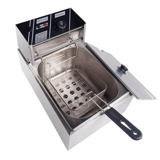 Imported Professional Stainless Steel 6 Liter Deep Fryer