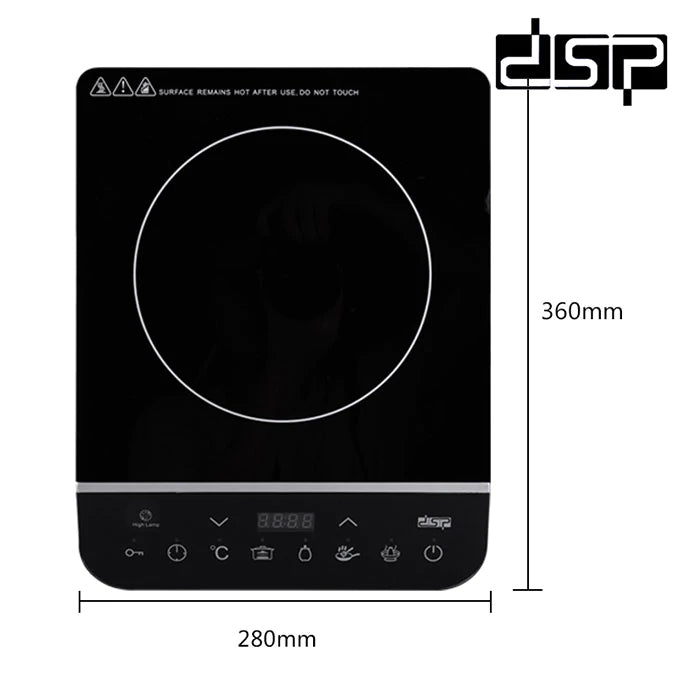 DSP Portable Induction Cooktop Countertop Single Burner Sensor LED Display KD5031