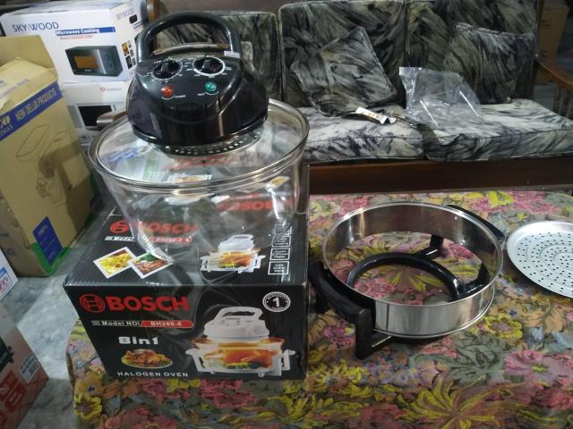 Bosch Infrared Halogen Stainless Steel Extender Ring Convection Oven