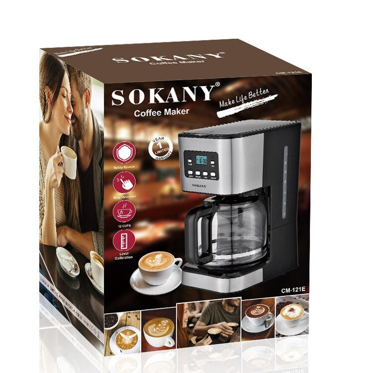 Sokany – CM-121E Semi-automatic Coffee Machine