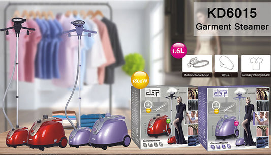 DSP KD6015 Garment Steamer Steam Hanging Ironing Machine , Steam Iron