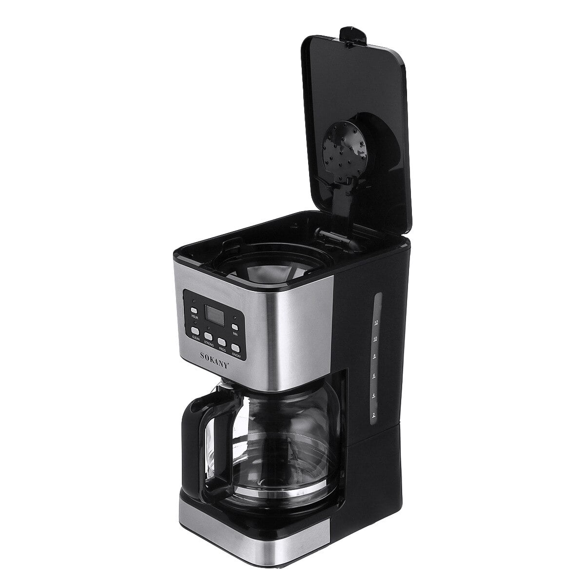 Sokany – CM-121E Semi-Automatic Digital Coffee Machine