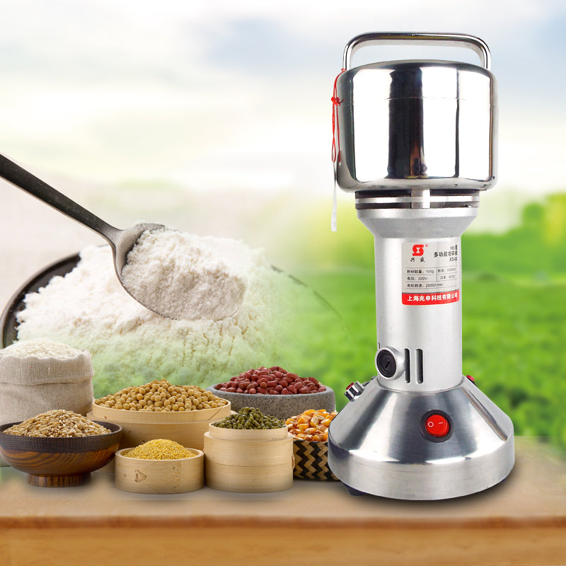 100g High Speed Grinder for Cereal Grain Spice Powder Machine Mill Pulverizer