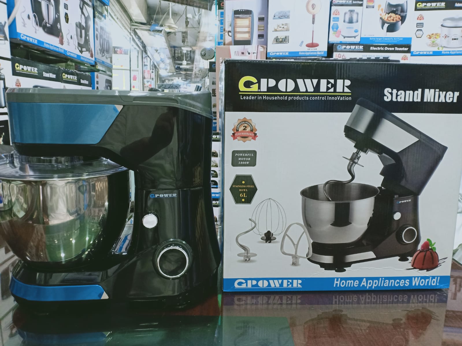 Gpower GP18 Dough Maker, Stand mixer, Cream Mixer