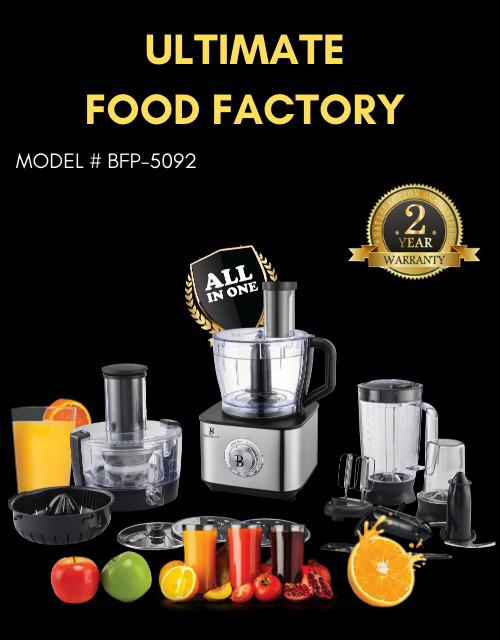 Brilliance All In 1 Complete Food Factory BFP-5092
