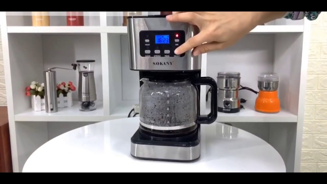 Sokany – CM-121E Semi-automatic Coffee Machine